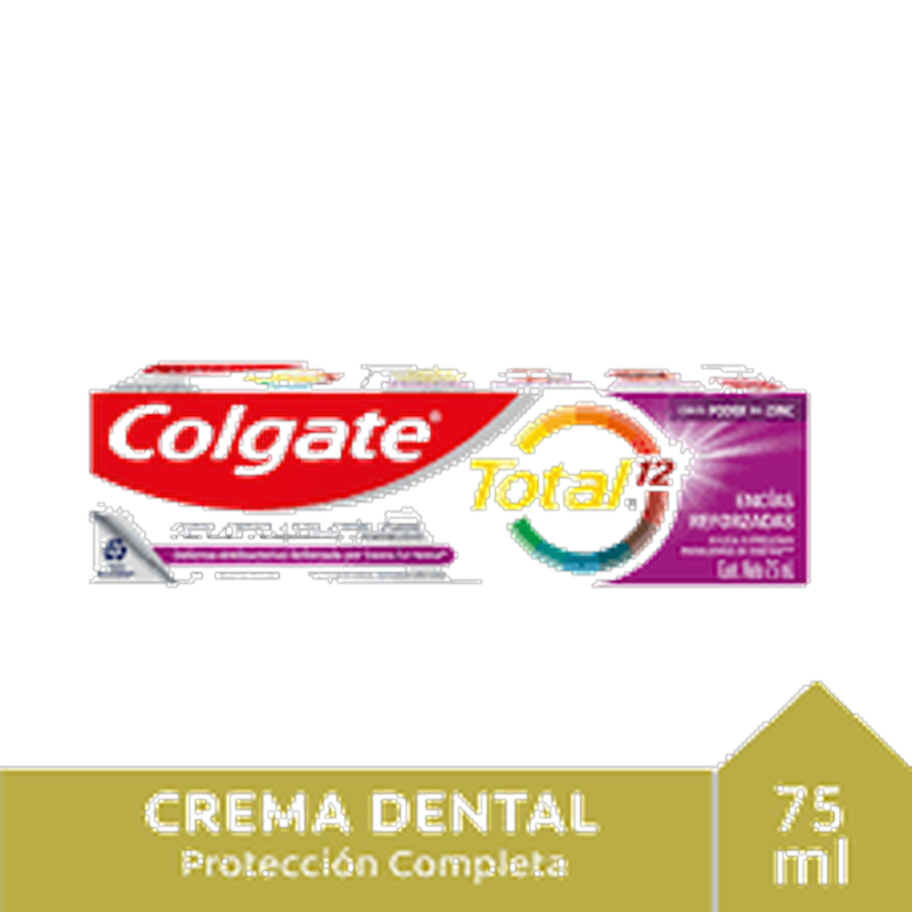 COLGATE CRE DENT TOT 12 ENCIAS REFORZ X 75 ML