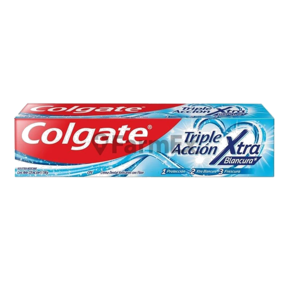 COLGATE CRE DENT TRIPLE ACC EXT BLANCURA X 125 ML