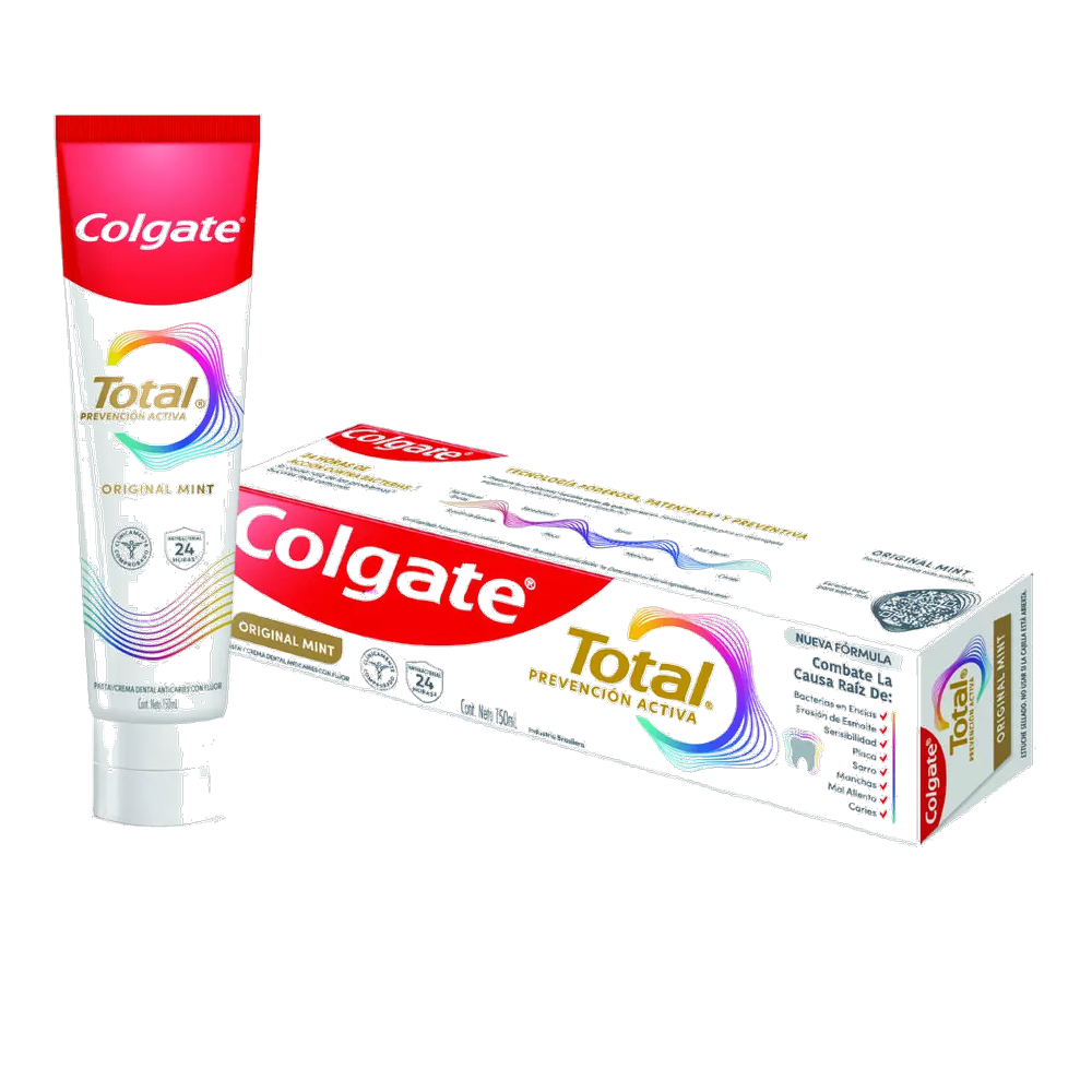 COLGATE CRE TOTAL 12 ORIGINAL MINT X 150 ML