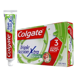 COLGATE CRE TRIPLE ACCION EXT FRESC X 75 ML X 3