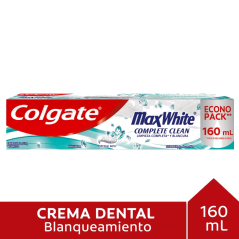 COLGATE CREM DEN MAX WHITE X 160 ML