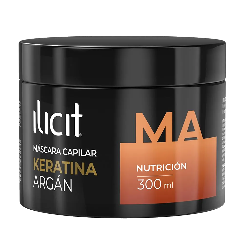 ILICIT MASCARA KERATINA ARGAN X 300 ML
