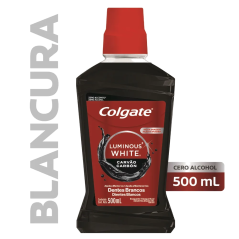 COLGATE ENJ BUCAL CHARCOAL X 500 ML