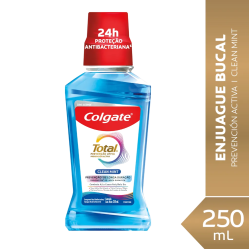 COLGATE ENJ BUCAL CLEAN MINT X 250 ML