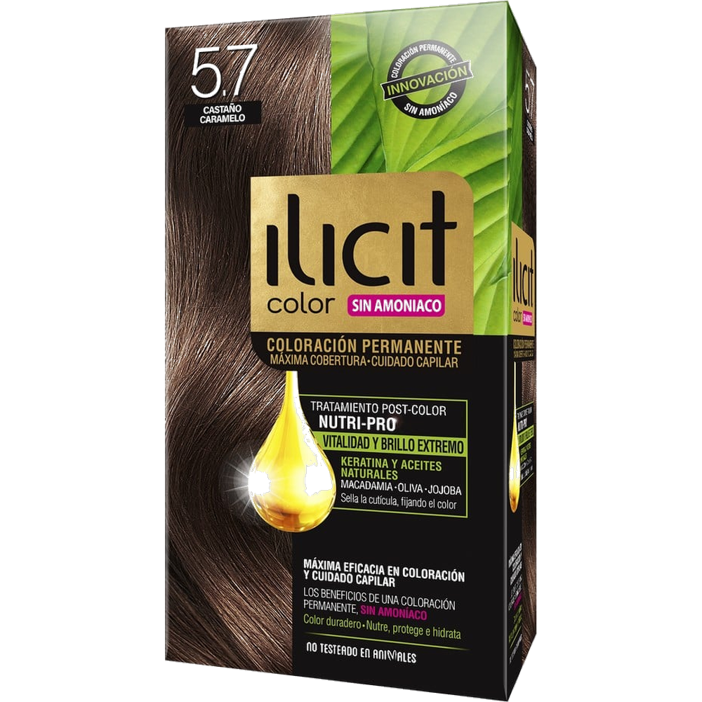 ILICIT SIN AMONIACO 5/7 CASTAÑO CARAMELO
