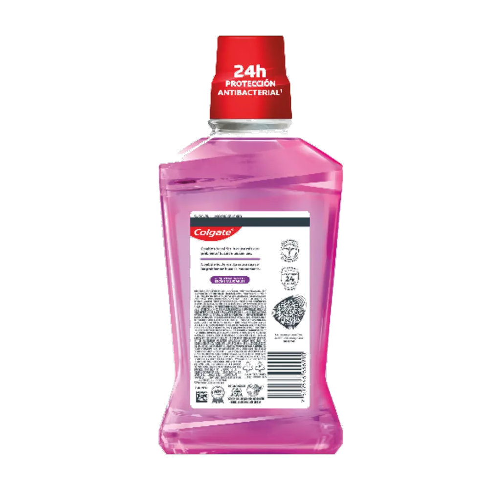 COLGATE ENJ BUCAL LUMIN WHTE X 500 ML + 250 ML