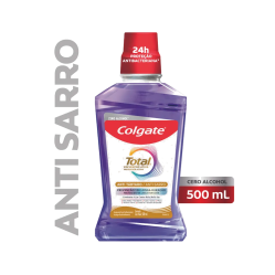 COLGATE ENJ BUCAL TOTAL ANTI TARTARO X 500 ML