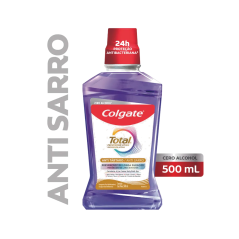 COLGATE ENJ BUCAL TOTAL ANTI TARTARO X 500 ML