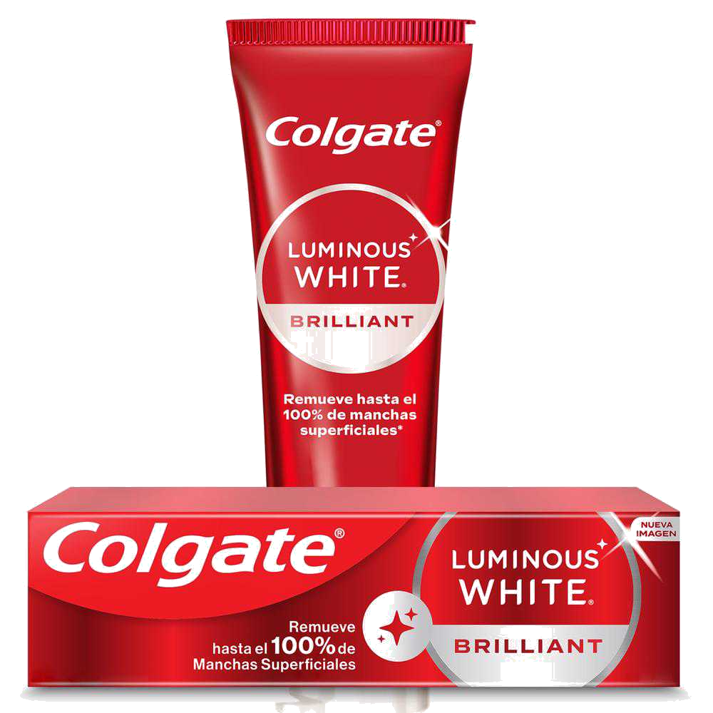 COLGATE LUMINOUS WHITE CRE DEN X 125 ML