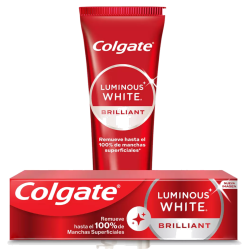 COLGATE LUMINOUS WHTE BRILLANT X 75 GRS X 2 UND