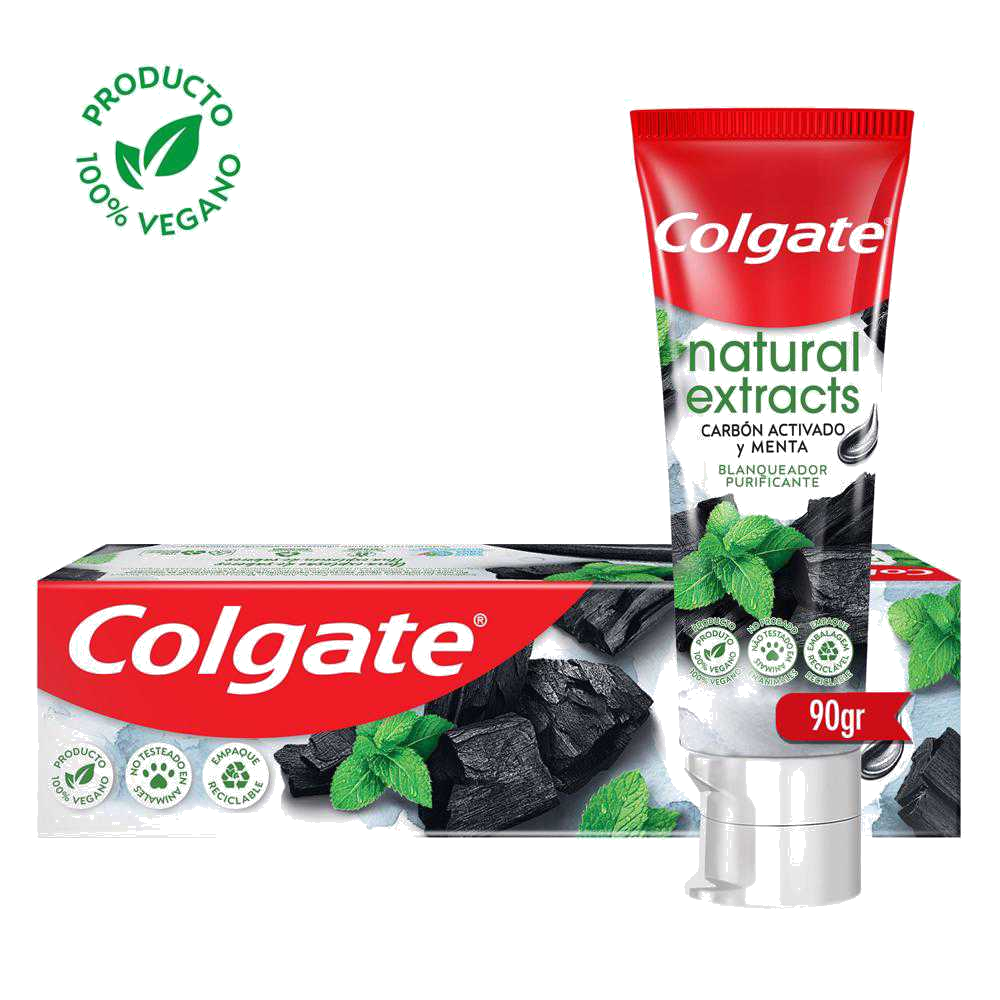 COLGATE NATURAL EXTRACTS CARBON ACT X 90 GR