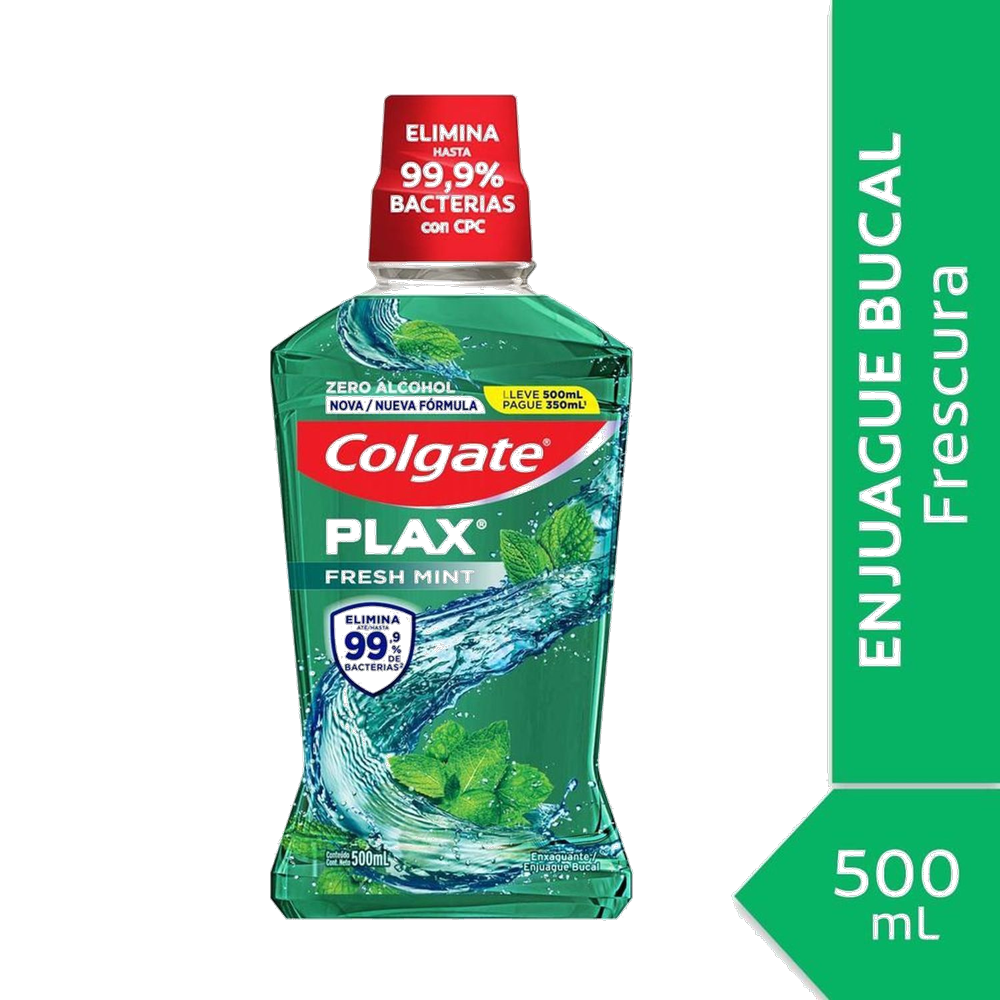 COLGATE PLAX FRSH MNT X 500 ML