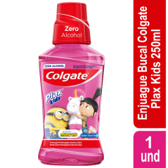 COLGATE PLAX KIDS MINIONS X 250 ML