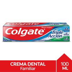 COLGATE TRIPLE ACCION CRE DEN X 100 ML
