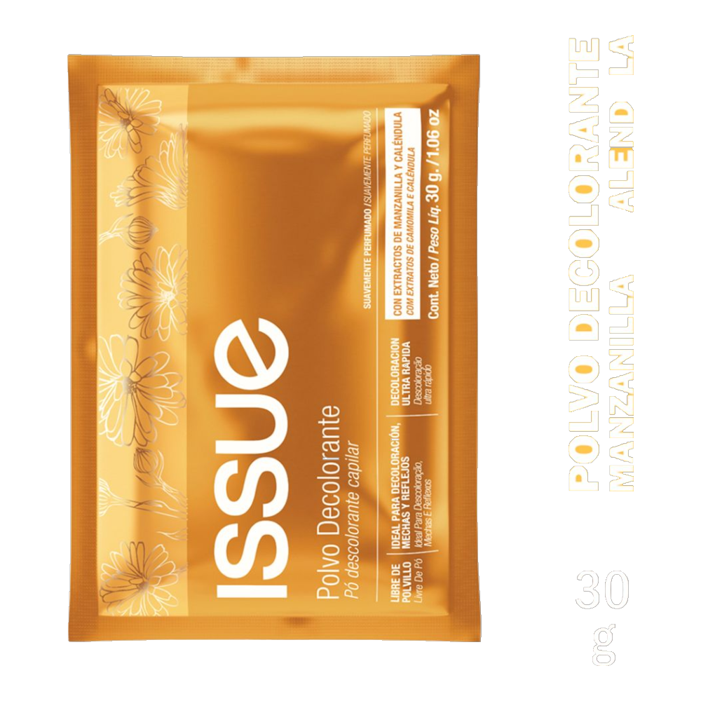 ISSUE POLVO DECOLORANTE MANZANILLA X 30 GR