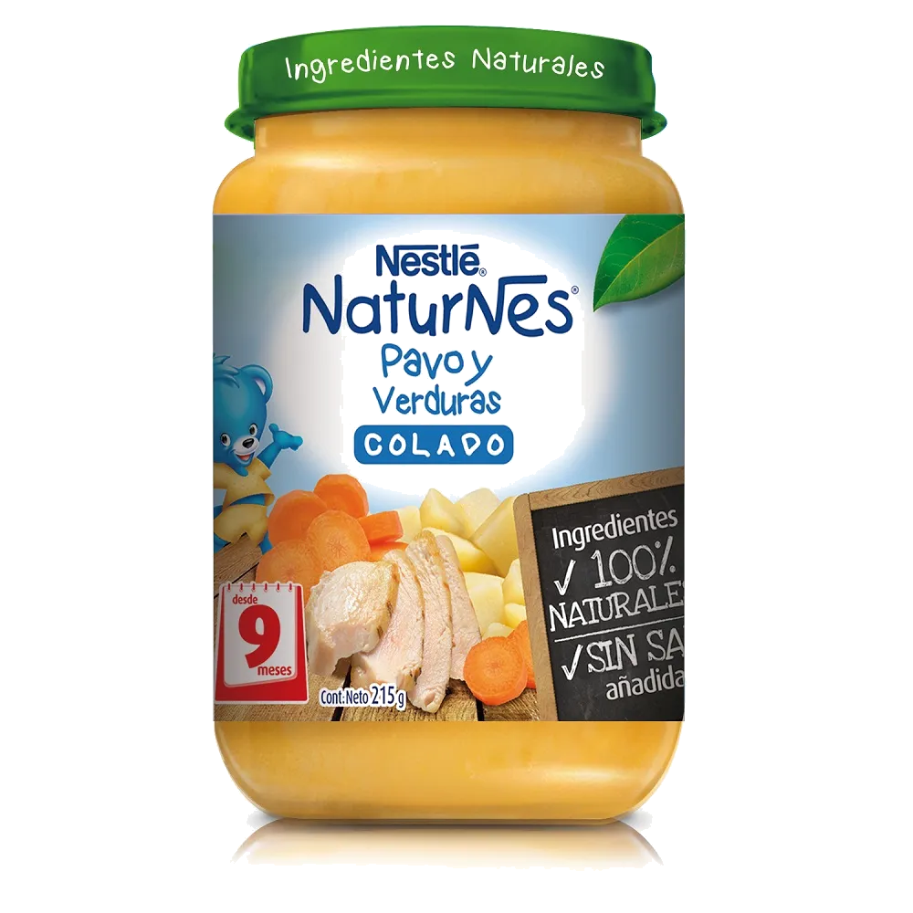 CRECIDITO COLADO PAVO+VERDURA X 215 GR NESTLE