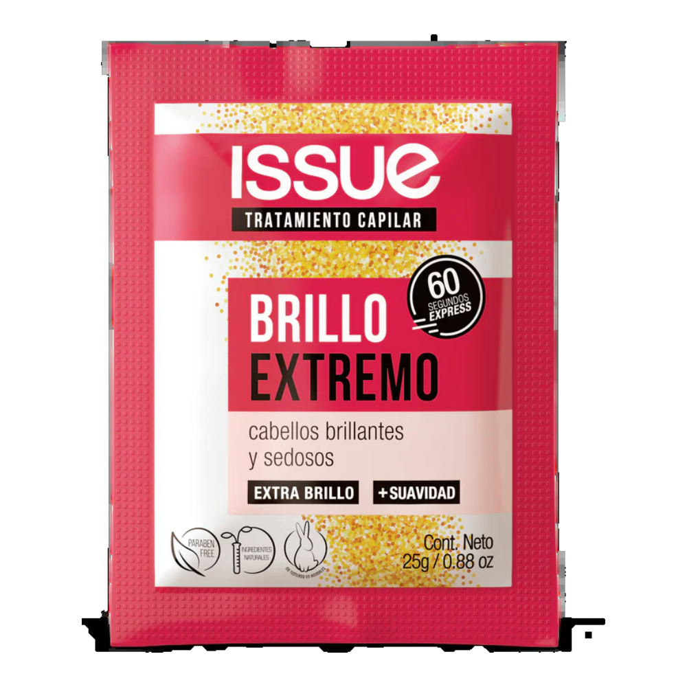 ISSUE SACHET TRATAMIENTO BRILLO EXTREMO X 25 GR