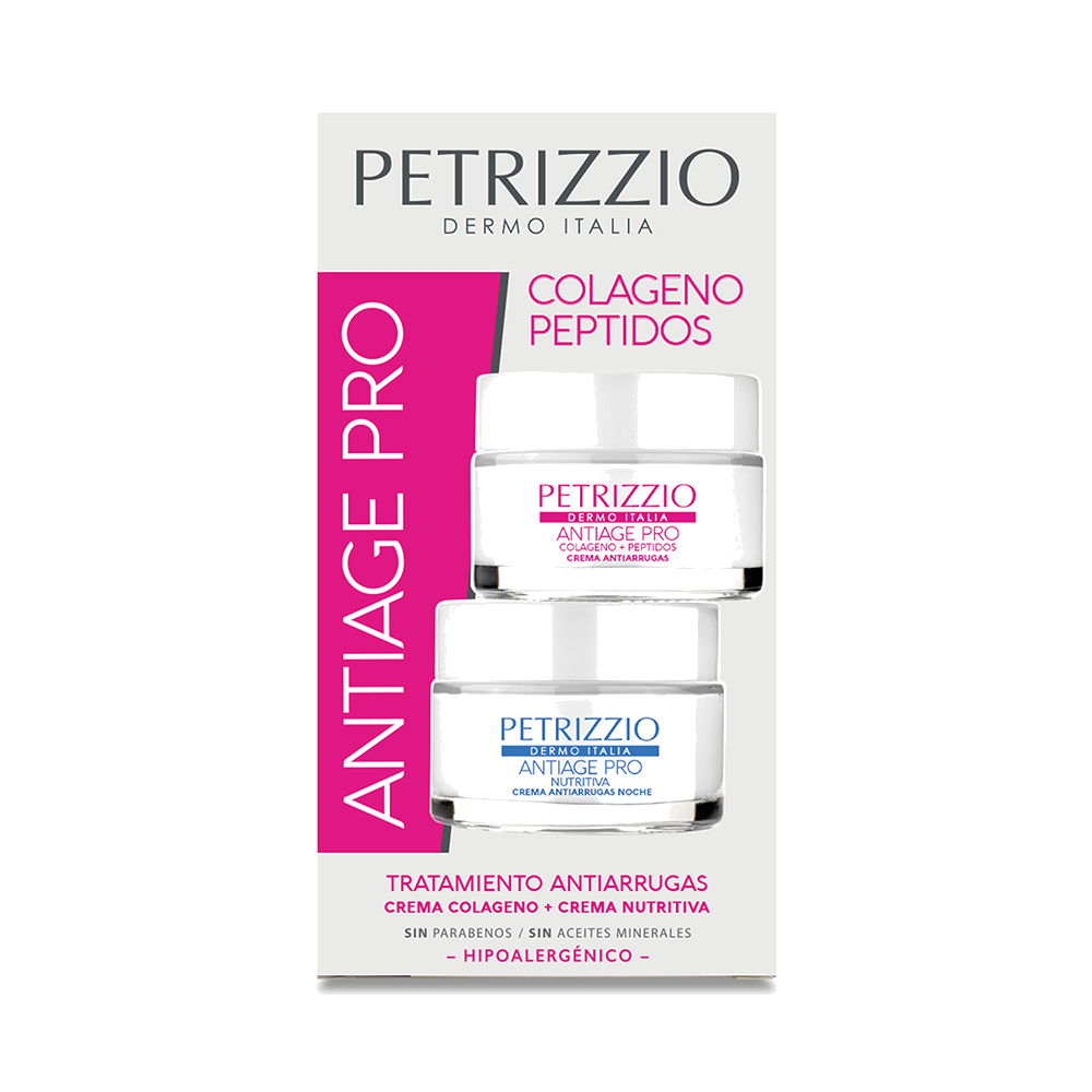 CREMA ANTIAGE PRO COLAGENO + PEP DIA + NOCHE