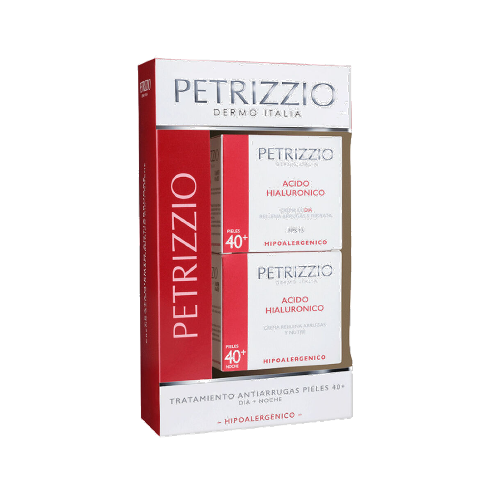 CREMA HYALUR EFFECT DIA + NOCHE ESTUCHE PETRIZZIO