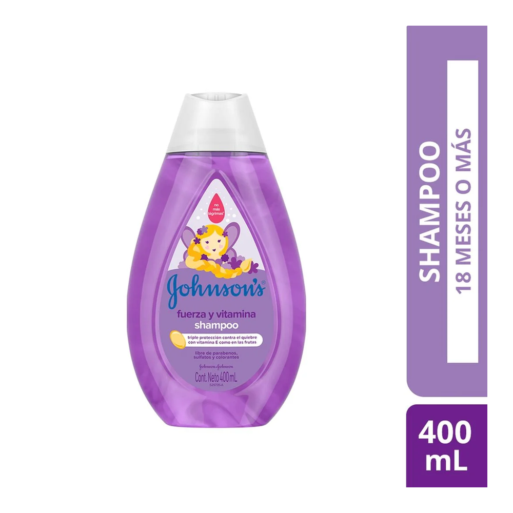 JOHNSON BABY FUERZA Y VITAM SHA X 400 ML