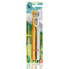 CURAPROX CEPILLO DENTAL 5460 DUO FOX AND BUNNY EDITION 2024