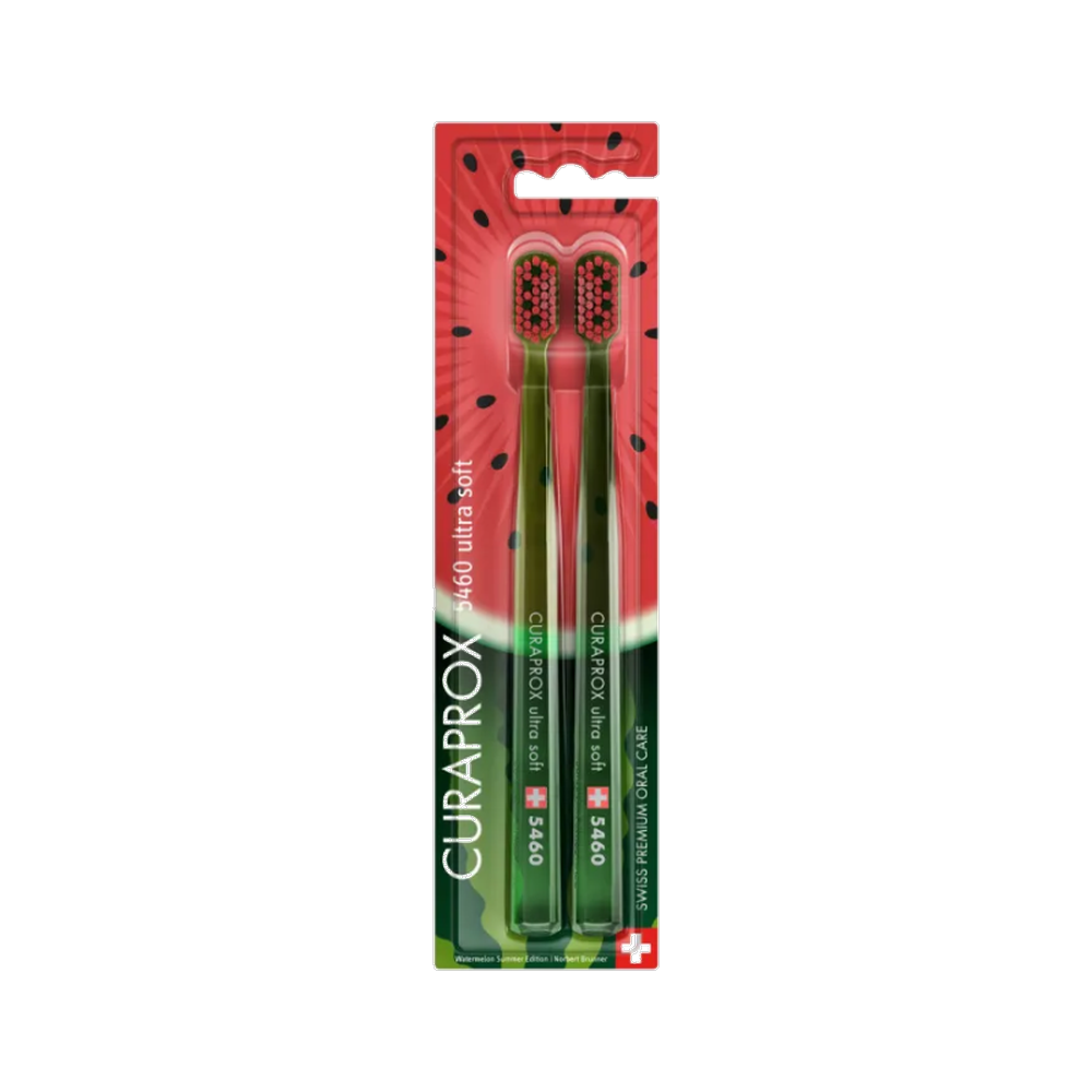 CURAPROX CEPILLO DENTAL 5460 DUO WATERMELON SUMMER EDITION 2024