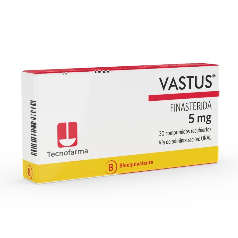 Vastus (B) Finasterida 5mg 30 Comprimidos Recubiertos