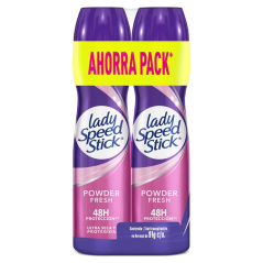 LADY SPEED STICK SPRAY POWDER X 2 UND