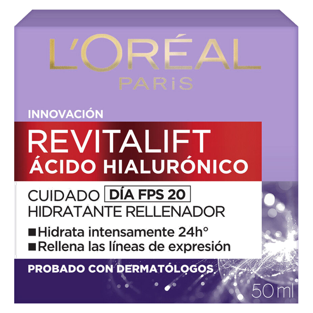 LOREAL CREMA DIA REVITALIFT ACIDO HIALURONICO X 50 ML