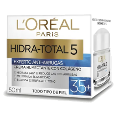 LOREAL CREMA HIDRA FPS 35+ TOTAL5 ANTIARRUGAS X 50 ML