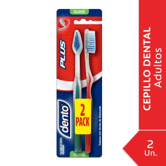 DENTO PLUS SUAVE CEP DEN X 2 UND