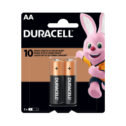 DURACELL PILA AA UND X 2