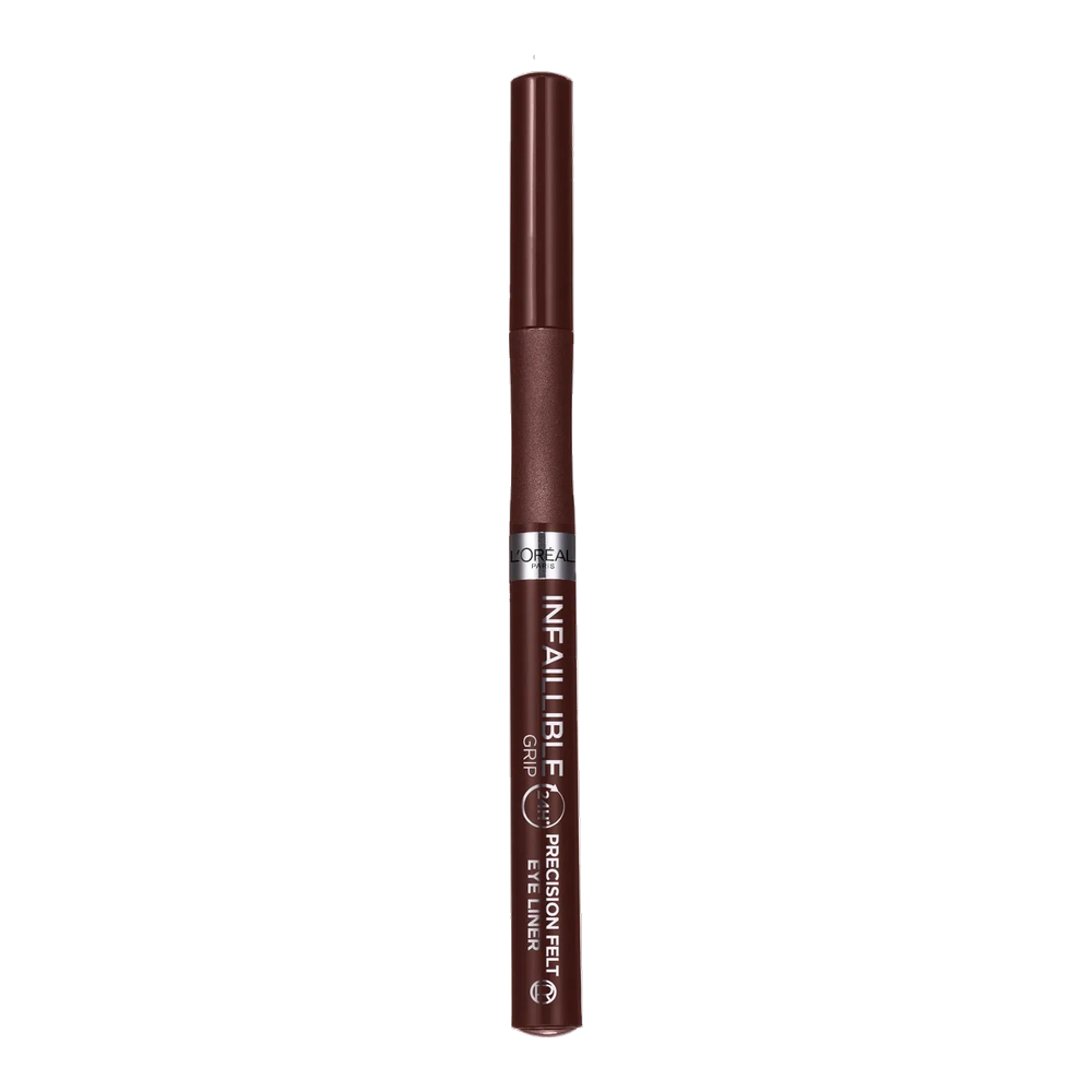 LOREAL DELINEADOR OJO INFALLIBLE GRIP PRECISION FELT BROWN