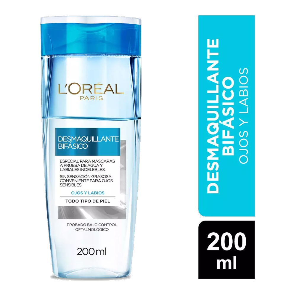 LOREAL DESMAQUILLANTE BIFASICO MAKE UP X 200 ML