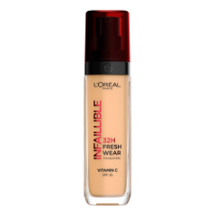 LOREAL INFAILLIBLE BASE DE MAQUILLAJE 36H FRESH WEAR 235 MIEL/HONEY X 30ML