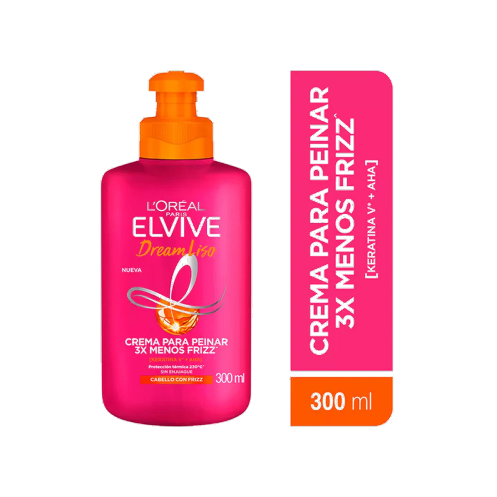 ELVIVE CREMA DE PEINAR DREAM LISO X 300 ML