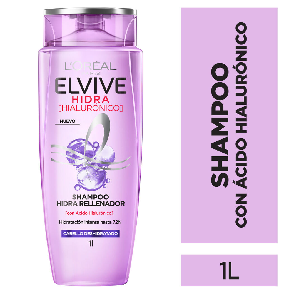 ELVIVE SHAMPOO HIALURONICO X 1000 ML