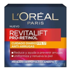 LOREAL REVITALIF CREMA DIA PRO-RETINOL X 50 ML