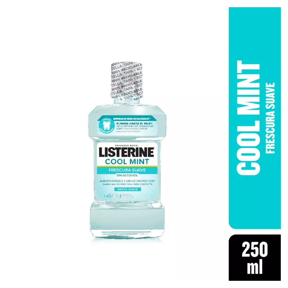 LISTERINE COOL MINT ZERO X 250 ML