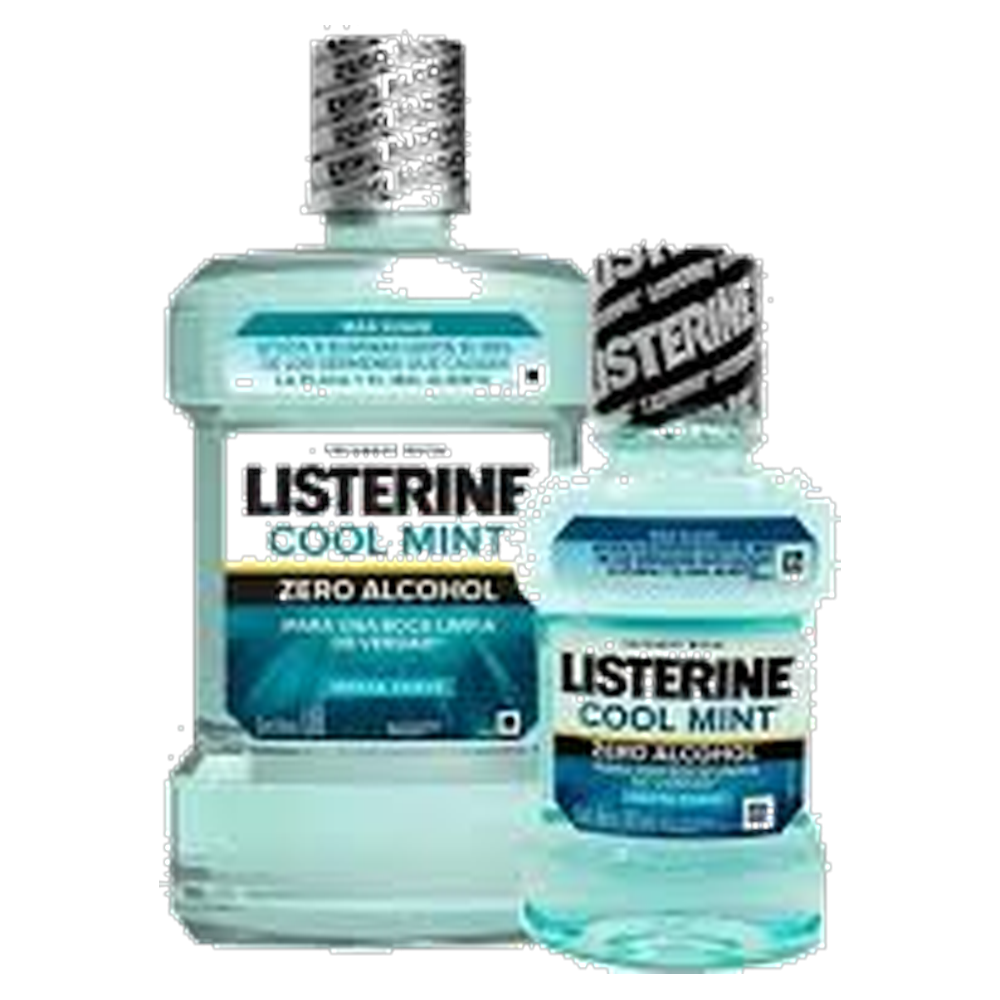 LISTERINE COOL MINT ZERO X 500 ML + ZERO X 250 ML PACK