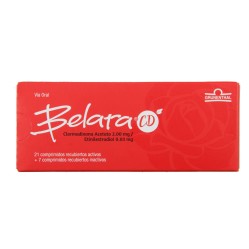Belara CD Clormadinona / Etinilestradiol 28 Comprimidos Recubiertos