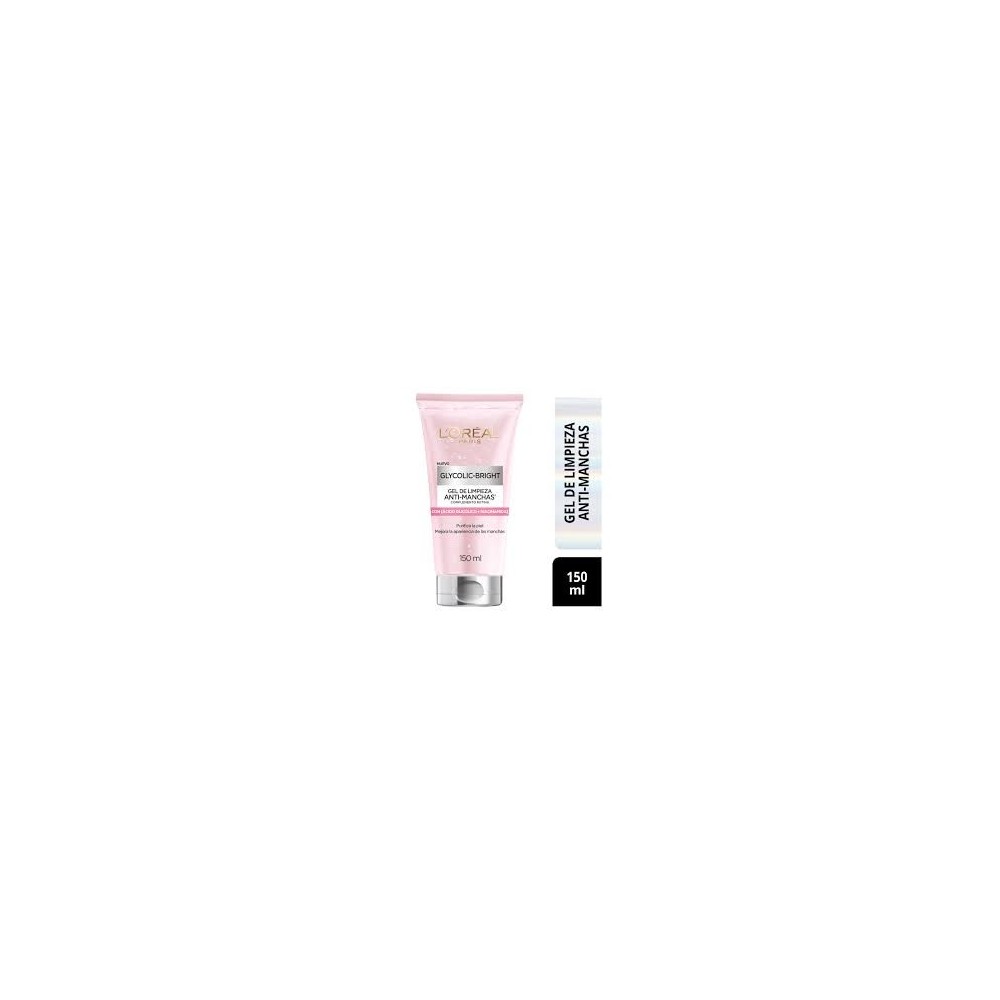 LOREAL GEL ROSTRO LIMPIEZA X 150 ML GLYCOLIC