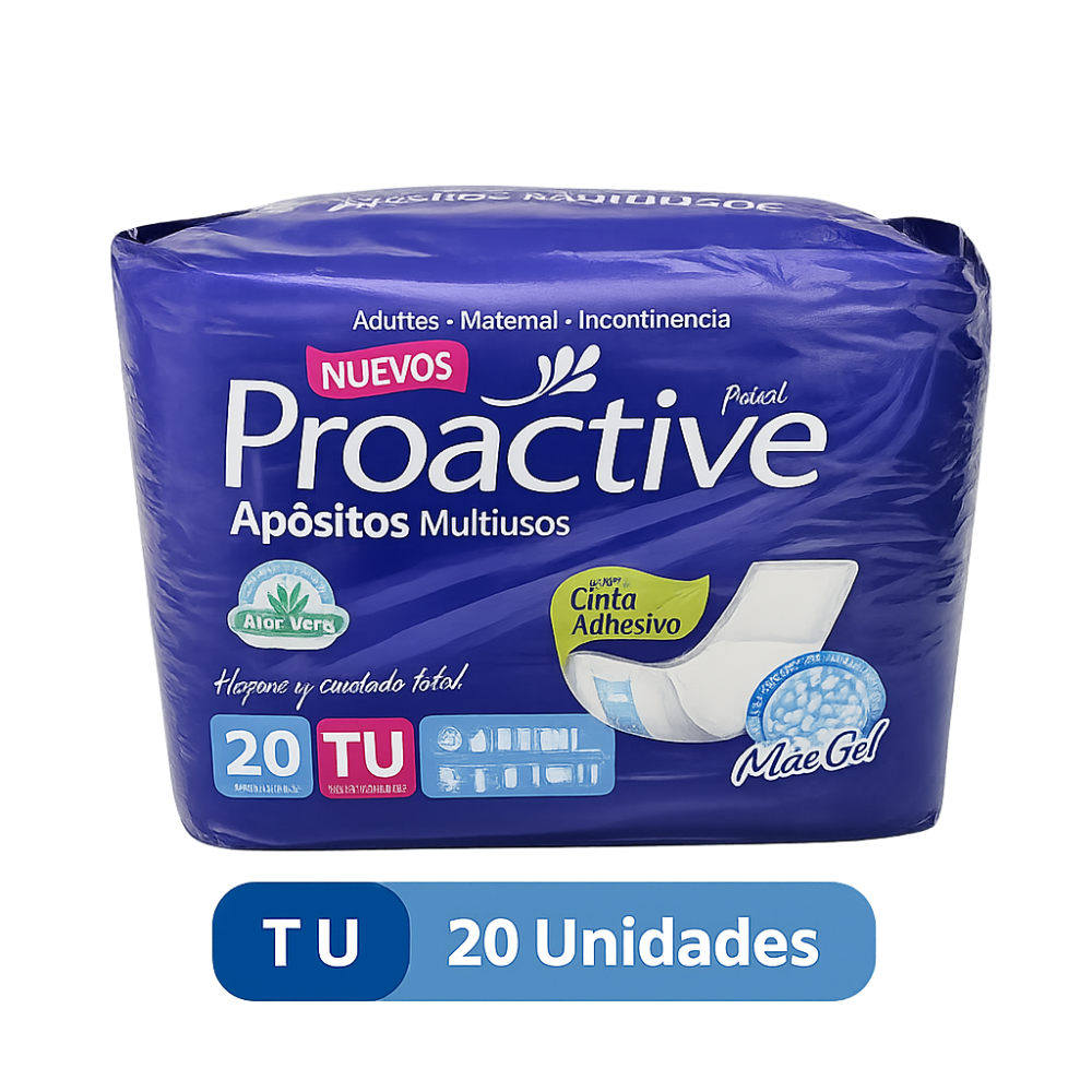 PROACTIVE APOSITO C/CINTA UNITALLA X 20