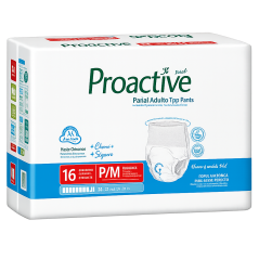 PROACTIVE PAÑAL ADL TIPO PANTS P/M X 16 UNID