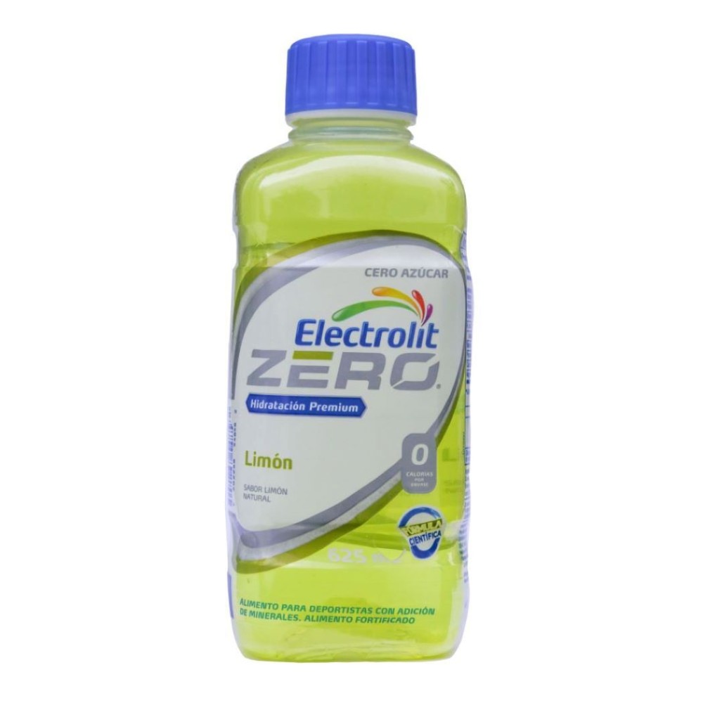 Bebida Hidratante Electrolit Zero Limón 625ml Bebida Hidratante Electrolit Zero Limón 625ml