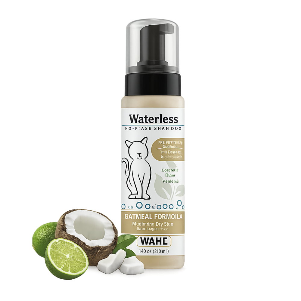 SHAMPOO EN SECO GATOS X 210 ML WHAL