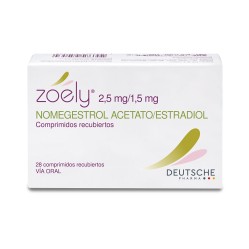 Zoely Estradiol / Nomegestrol 28 Comprimidos Recubiertos