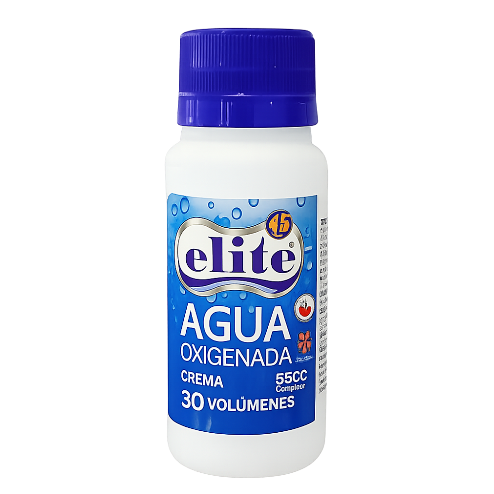 AGUA OXIGENADA CREMA 30 VOLUMENES X 55 ML ELITE