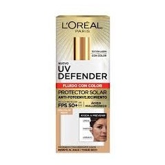 PROTECTOR SOLAR FPS50+ UV DEFENDER FLUIDO MEDIA X 40 GR