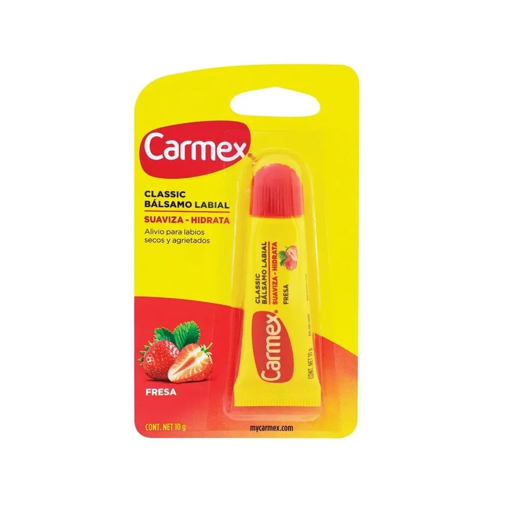 CARMEX BALSAMO LABIAL CLASICO FRESA X 10 GR